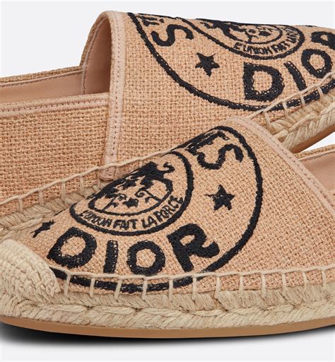 dior espadrillas 2020|dior granville embroidery.